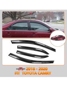 Viseras de Ventana Toyota Camry 2018-2022 CUSTONEPARTS 4PCS 2