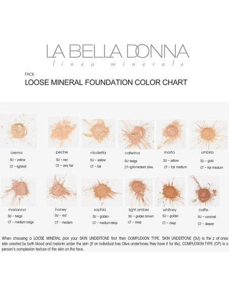 Base Mineral Suelta La Bella Donna SPF50 10g - Natural y Sin Químicos Base Mineral Suelta La Bella Donna SPF50 10g - Natural y Sin Químicos