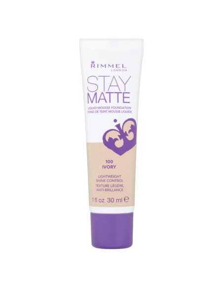 Base Mate Rimmel London Stay Matte 28.35ml Marfil Claro Base Mate Rimmel London Stay Matte 28.35ml Marfil Claro