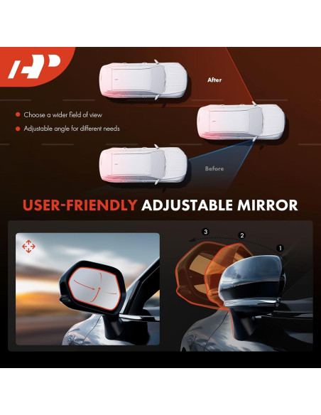 Espejo Retrovisor Eléctrico A-Premium Lado Izquierdo Toyota Prius Espejo Retrovisor Eléctrico A-Premium Lado Izquierdo Toyota Prius