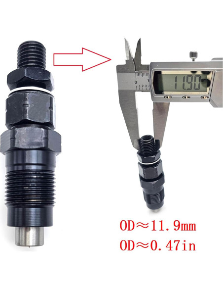Inyector de combustible shsiyayh para Toyota Hiace Hilux 2L 3L 2.8L Inyector de combustible shsiyayh para Toyota Hiace Hilux 2L 3L 2.8L