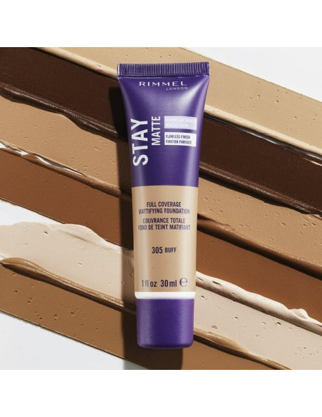 Base Mate Rimmel London Stay Matte 28.35ml Marfil Claro Base Mate Rimmel London Stay Matte 28.35ml Marfil Claro