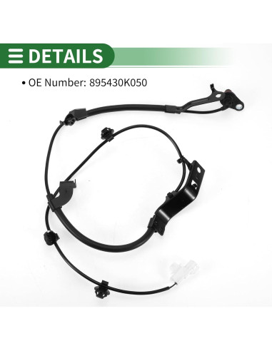 Sensor de Velocidad de Rueda ABS Motoforti Toyota Hilux 2014-2019