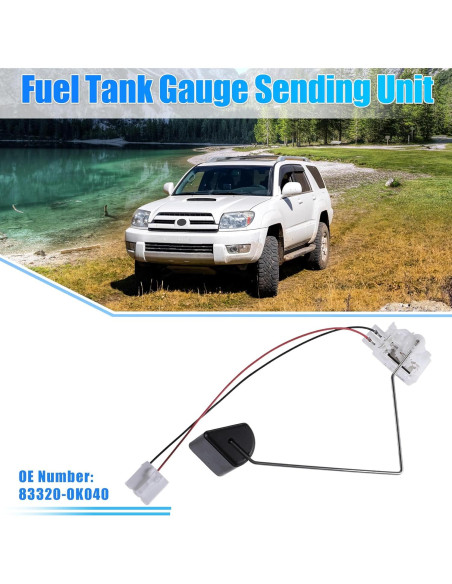 Sensor de Nivel de Combustible X AUTOHAUX 833200K040 Toyota Hilux 2005-2016 Sensor de Nivel de Combustible X AUTOHAUX 833200K040 Toyota Hilux 2005-2016