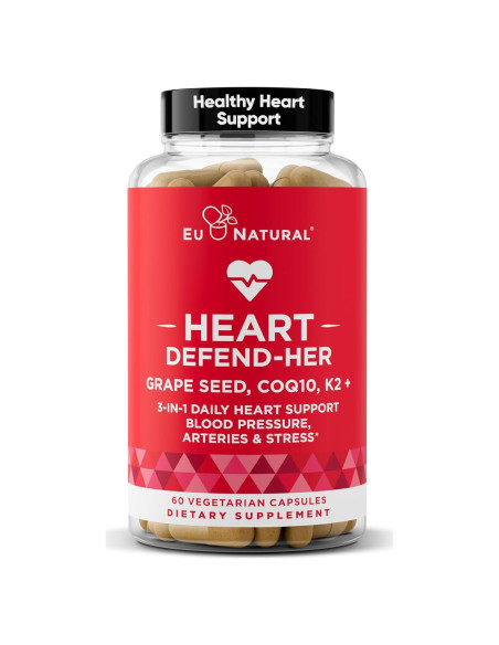 Suplemento Defensora del Corazón-Her 60 Cápsulas Vegetarianas Suplemento Defensora del Corazón-Her 60 Cápsulas Vegetarianas