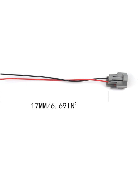 Conector inyector combustible HiSport Toyota Paquete 6 Conector inyector combustible HiSport Toyota Paquete 6