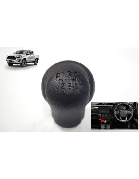 Perilla de Cambio Manual 6 Velocidades Loszaral para Toyota Hilux REVO 2015-2020 Perilla de Cambio Manual 6 Velocidades Loszaral para Toyota Hilux REVO 2015-2020
