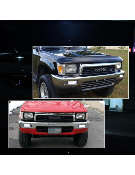 Luz de giro del parachoques delantero KENRTIR Toyota Pickup 89-95 Luz de giro del parachoques delantero KENRTIR Toyota Pickup 89-95