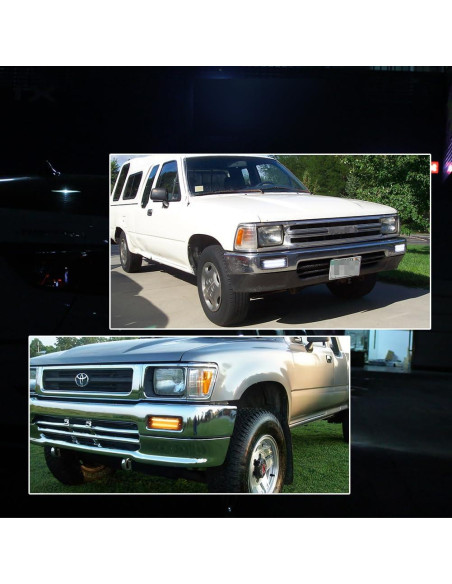 Luz de giro del parachoques delantero KENRTIR Toyota Pickup 89-95 Luz de giro del parachoques delantero KENRTIR Toyota Pickup 89-95