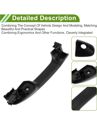 Manija de Puerta Exterior HOPESPANNER para Toyota HILUX 2015-2019