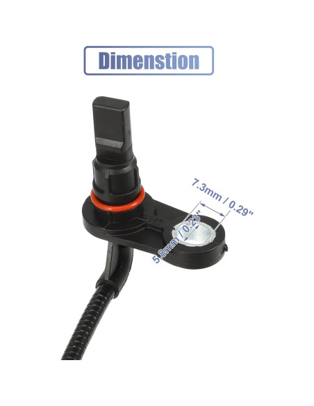 Sensor de Velocidad ABS uxcell para Toyota Hilux 2015-2022 Sensor de Velocidad ABS uxcell para Toyota Hilux 2015-2022