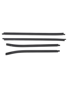 4PCS Molduras de Ventana Goma CFTGIW para Hilux 2005-2015