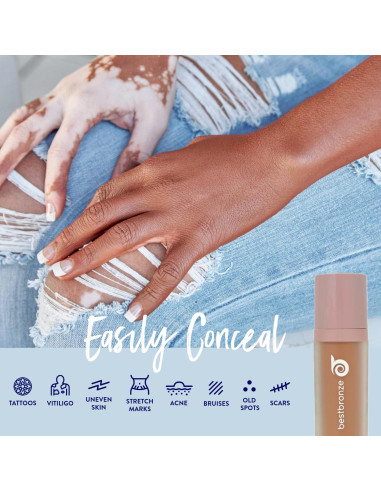 Maquillaje Corporal Impermeable B BESTBRONZE NC30 Oliva Dorada