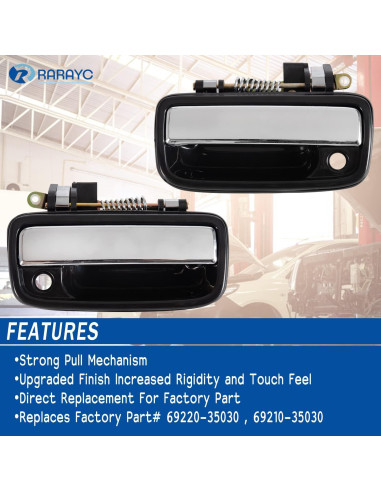 Manija de Puerta Exterior RARAYC Toyota Tacoma 1995-2004