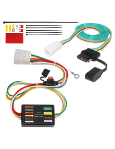 Arnés de Cableado para Remolque MECMO 4 Pines Toyota Highlander 2008-2019