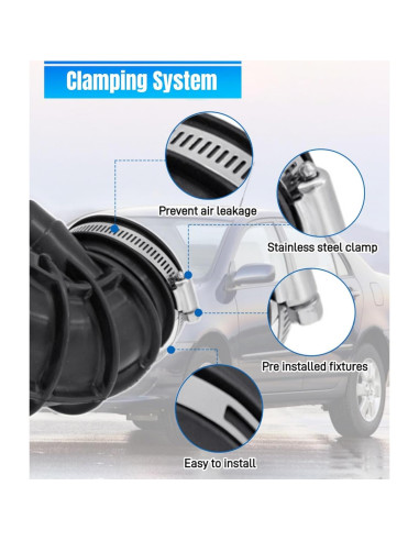 Manguera de entrada de aire AWTURBO 178810D120 para Toyota