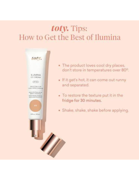 Crema CC Lumina SPF 50+ Toty Sofia Vergara 4W Caramelo Cálido Crema CC Lumina SPF 50+ Toty Sofia Vergara 4W Caramelo Cálido