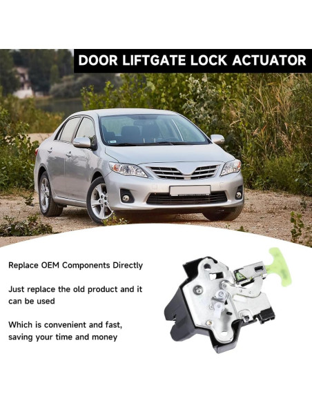 Actuador de Cerradura Maletero YOLLKY Toyota Corolla 2009-2013 Actuador de Cerradura Maletero YOLLKY Toyota Corolla 2009-2013