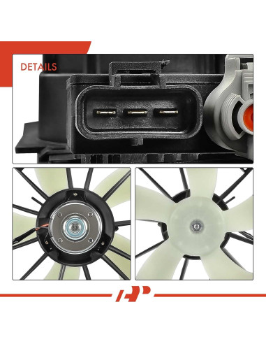 Conjunto Ventilador Refrigeración Motor A-Premium Toyota 2009-2013