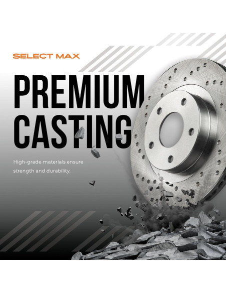 Kit de Frenos Traseros Max Advanced Brakes para Toyota Corolla iM 2009-2018 Kit de Frenos Traseros Max Advanced Brakes para Toyota Corolla iM 2009-2018