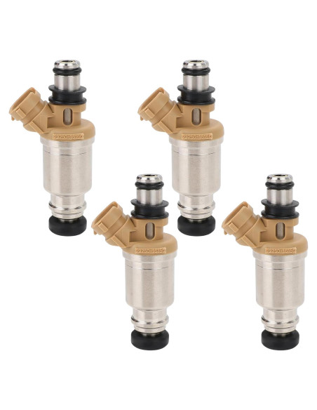 Inyectores de Combustible JDMON 4 Pcs para Toyota Corolla 1.6L Inyectores de Combustible JDMON 4 Pcs para Toyota Corolla 1.6L