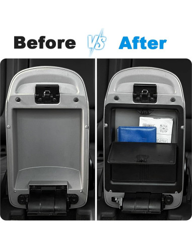 Organizador de Consola Central BreTrewri para Toyota Corolla 2009-2013