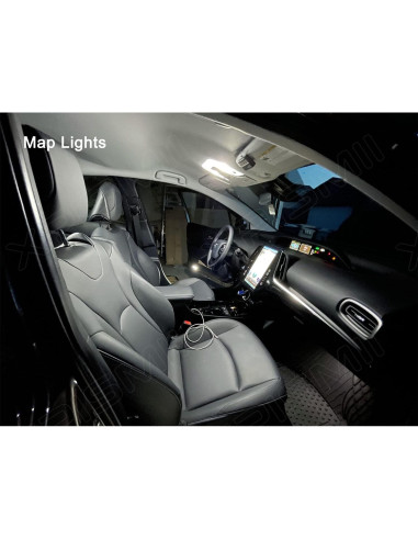 Kit de Luz Interior LED Xpismii 6000K para Toyota Corolla 2003-2022