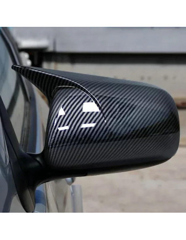 Tapa de Espejo Retrovisor Thinyou Fibra de Carbono Toyota Corolla 2007-2013