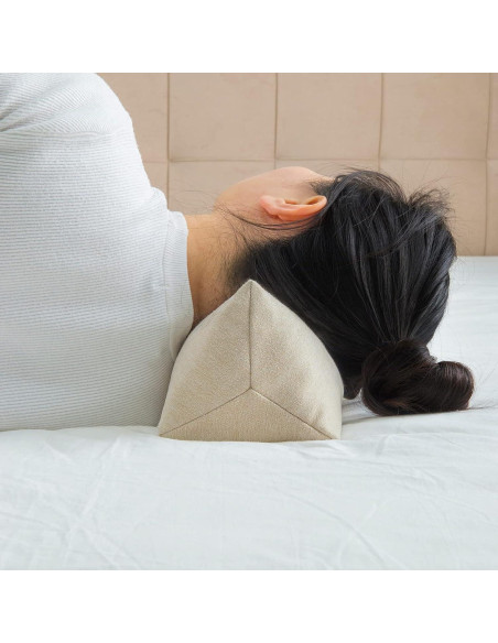 Almohada de Soporte GLORY SEASON 15x38 cm Trigo Sarraceno Beige Almohada de Soporte GLORY SEASON 15x38 cm Trigo Sarraceno Beige