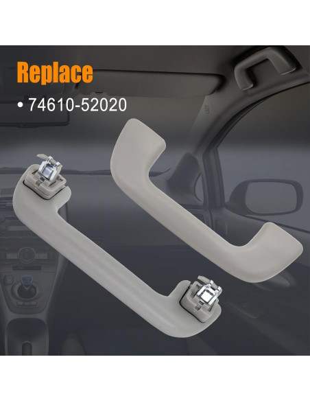 Asa de Tirar Techo Frontal Derecho Toyota SHOZHO Gris Asa de Tirar Techo Frontal Derecho Toyota SHOZHO Gris