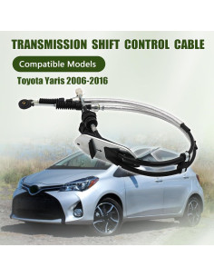 Cable de Cambio de Transmisión Manual GXARTS 33820-52440 Toyota Yaris 2006-2016 2