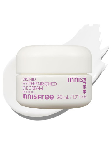 Crema para Ojos Innisfree Orquídea 30ml - Tratamiento Reafirmante