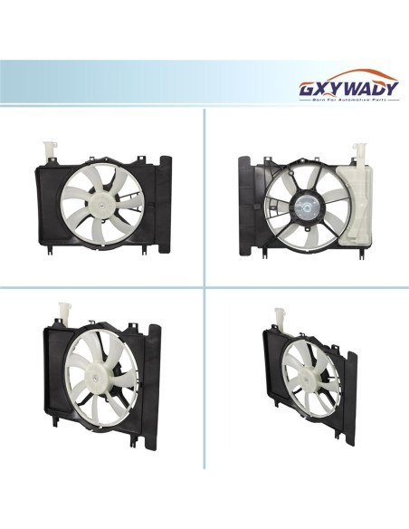 Ventilador de Radiador GXYWADY TO3115145 para Yaris y Scion Ventilador de Radiador GXYWADY TO3115145 para Yaris y Scion