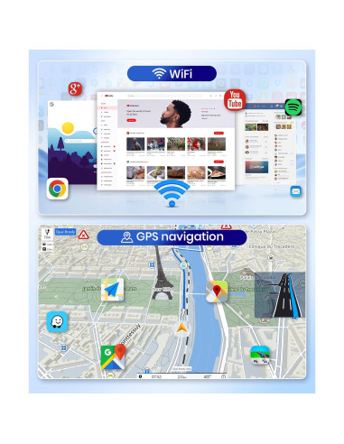 Estéreo Android 2+64G para Toyota Yaris/Vios 2007-2014