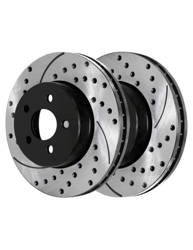 Kit de Rotores de Freno Delantero AutoShack para Toyota y Scion