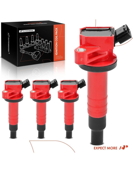 Bobinas de Encendido A-Premium Set de 4 para Toyota y Chevrolet Bobinas de Encendido A-Premium Set de 4 para Toyota y Chevrolet