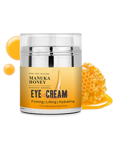 Crema para Ojos de Miel WHHWM 50ml Anti-envejecimiento Hidratante