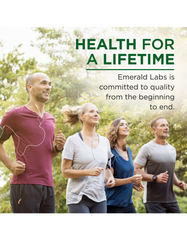 Suplemento Salud del Colesterol Emerald Labs - 90 Cápsulas