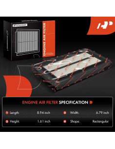 Filtro de aire A-Premium para Toyota Yaris 2016-2020 1.5L 2