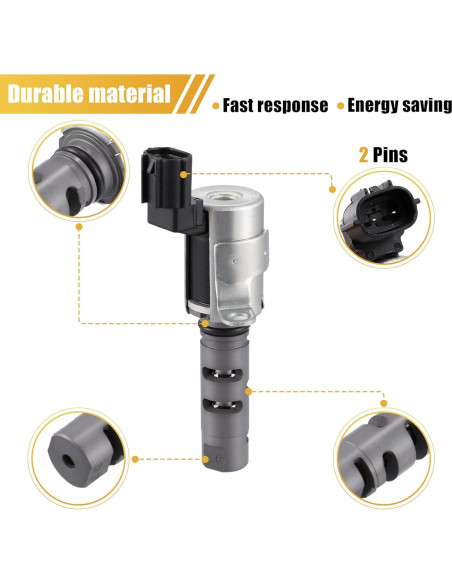 Solenoide de Control de Aceite VVT X AUTOHAUX para Toyota Yaris 2008-2013 Solenoide de Control de Aceite VVT X AUTOHAUX para Toyota Yaris 2008-2013