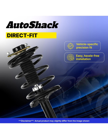 Kit de Struts y Resortes AutoShack para Toyota Yaris 2006-2011 Kit de Struts y Resortes AutoShack para Toyota Yaris 2006-2011