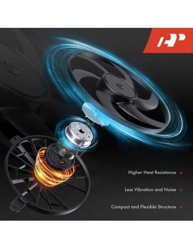 Motor Ventilador Enfriamiento Radiador A-Premium 12V Toyota Lexus