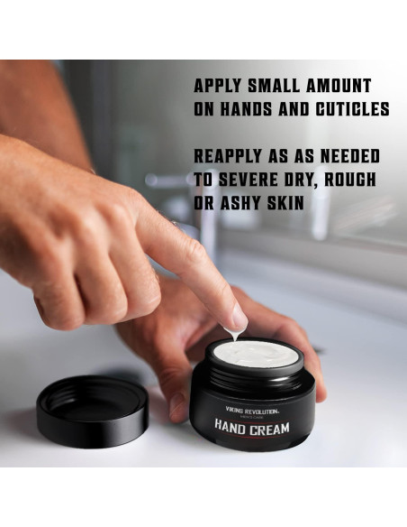 Crema de Manos Viking Revolution para Hombres - Aloe Vera y Vitamina E 140g Crema de Manos Viking Revolution para Hombres - Aloe Vera y Vitamina E 140g