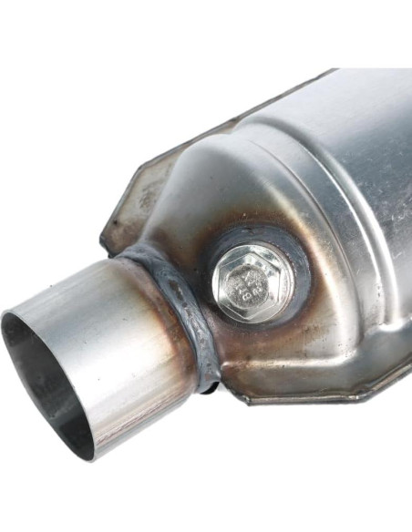 Convertidor Catalítico Universal SleYuYir 2.25" Acero Inoxidable Convertidor Catalítico Universal SleYuYir 2.25" Acero Inoxidable