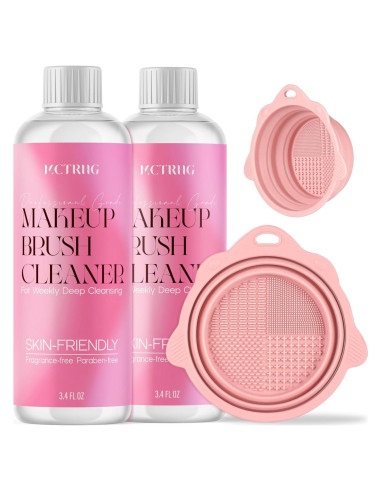 Limpiador de Brochas de Maquillaje MCTRHG 200 ml con Tazón
