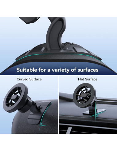 Soporte Magnético para Coche Ossvaln Magsafe 2 en 1