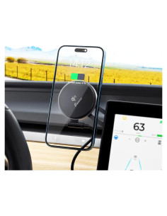 Soporte Cargador Inalámbrico Qi2 PETERONG para Tesla 15W