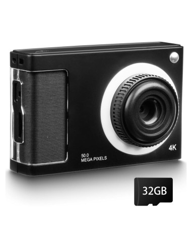 Cámara Digital MQOUNY 48MP FHD 1080P para Niños con 32GB