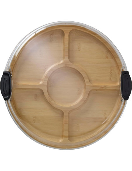 Tabla de Cortar Farberware Build-a-Board 35.56cm 5 Compartimentos Tabla de Cortar Farberware Build-a-Board 35.56cm 5 Compartimentos