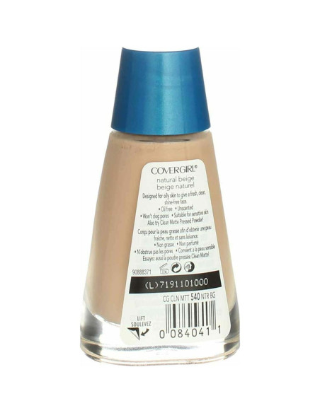 Maquillaje Líquido Control Aceite CoverGirl Beige Natural 28ml Maquillaje Líquido Control Aceite CoverGirl Beige Natural 28ml